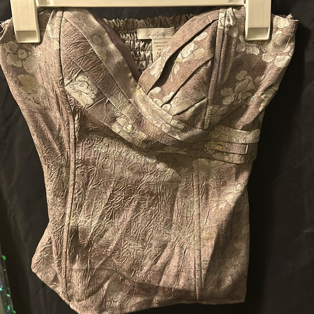 Charlotte Russe Corset Style Top